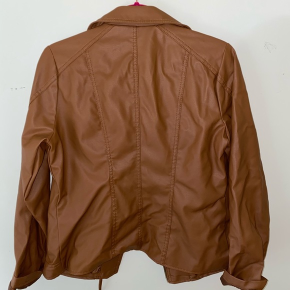 Brown Leather Jacket - Picture 3 of 3